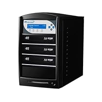 Vinpower Digital Pioneer BD-PIO-3-BK Black 12x SATA 1 to 3 Blu-Ray / DVD / CD Duplicator with 500GB HDD & USB 3.0 & CopyConnect