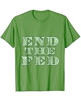 Mens End the Fed T-Shirt Medium Grass