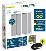 Hoberg Window Fly Screen Magnetic Fastening 16 Magnets Up to 150 x 130 cm view 10
