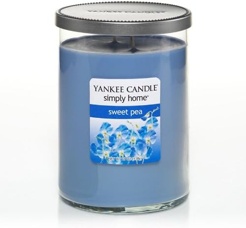 Amazon.com: Yankee Candle simply home 19-oz. Sweet Pea Jar Candle: Home