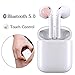Bluetooth Headset,Touch Wireless Earbuds HiFi Headset in-Ear Headphone Noise Reduction Headset,Sports Portable Wireless Bluetooth Earphones for Apple Airpods Android/iPhone BSSJZPthumb 2