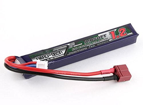 Turnigy nano-tech 1200mAh 2S 25~50C Lipo AIRSOFT Pack (T-Connector)