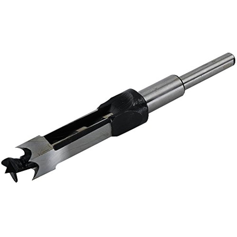 Woodworker 3/4 Inch Square Hole Drill Bits Mortising Chisel Set