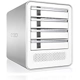 Icy Dock ICYCube MB561U3S-4S Drive Enclosure - White