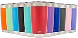 Simple Modern 20oz Cruiser Tumbler - Vacuum Insulated Double-Walled 18/8 Stainless Steel Hydro Travel Mug - Powder Coated Coffee Cup Flask - Cherry Red