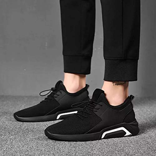 ARISE BadlavTM Men White & Black Casual Boys Sneakers-(2-1) (10, 70103-(Black))