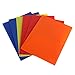 Eagle Plastic Pocket Folder, Heavy Duty with 2 Pockets, Letter Size, Assorted Colors, Pack of 6 (2-Pocket Folder)
