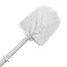 Top-spring White Soft Bristle Long Handle Eco Plastic Toilet Brush Cleaner (4 Pack)