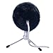 Professional Microphone Furry Windscreen Muff Windscreen Wind Cover Windshield for Blue Snowball,Black