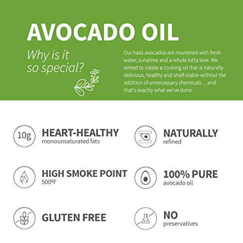 Chosen Foods 100 Pure Avocado Oil Spray 6 oz, NonGMO, 500°F Smoke