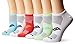 Saucony Women's 6-Pair Performance Super Lite No-Show Socks S62005M-905 br