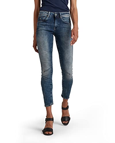 G-STAR Mujer Arc 3D Skinny Jeans, Azul (Medium Aged D05477-8968-071), 33W / 34L