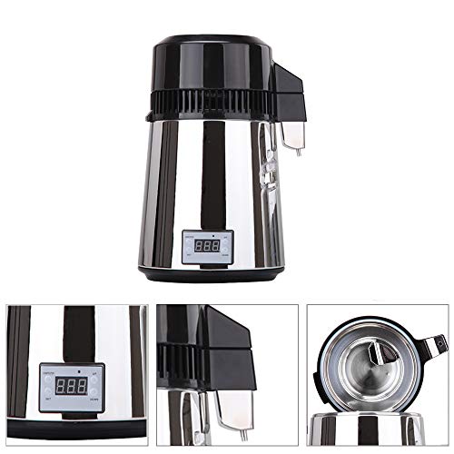 MOPHOTO 1 Gallon Electric Alcohol Water Distiller, 4 Liters Countertop