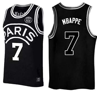 Amazon.com: Kylian Mbappe,Basketball Jersey,PSG, New ...