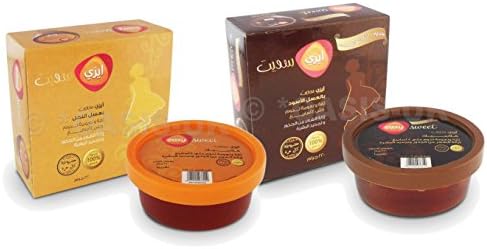 100% Natural 440 gm Sugaring Sugar Wax Hair Removal Honey &amp; Molasses Sweet Paste