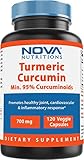 Curcumin Turmeric Extract 700 mg 120 Capsules by Nova Nutritions