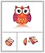 QICAIHU Novelty Big Eyes Owl Shape Design 32GB USB 2.0 Animal Flash Drive Cute Memory Stick Thumb Drive Data Storage Pendrive Cartoon Jump Drive Gift