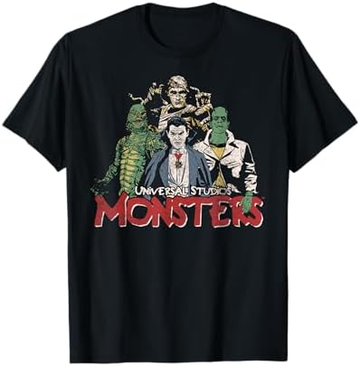 Amazon.com: Universal Monsters Distressed Dracula Portrait Logo T-Shirt  Small : Clothing, Shoes & Jewelry