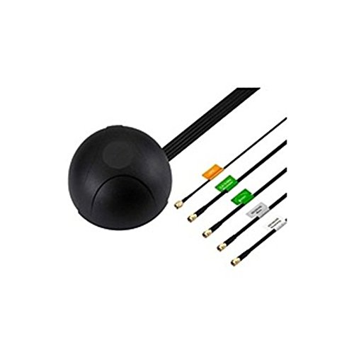 CradlePoint 5-in-1 GPS, Modem & WiFi Screw-Mount - Range - UHF, SHF - 698 MHz, 1.71 GHz, 2.30 GHz, 2.90 GHz, 1.58 GHz to 960 MHz, 2.17 GHz, 2.70 GHz, 3.50 GHz, 1.60 GHz, (Certified Refurbished)