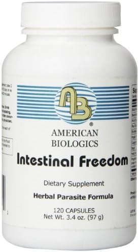 American Biologics Intestinal Freedom Capsules, 120 Count by AMERICAN BIOLOGICS
