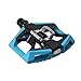 Crankbrothers Double Shot Limited Edition Colored Pedals57, Blue/Black