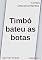 Livro Timbó bateu as botas: Contos Desconcertantes