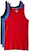 Papi Men's 3-Pack Cotton Square Neck Tank Top