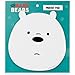 We Bare Bears Ice Bear Computer Laptop Mouse Pad (Ice Bear)