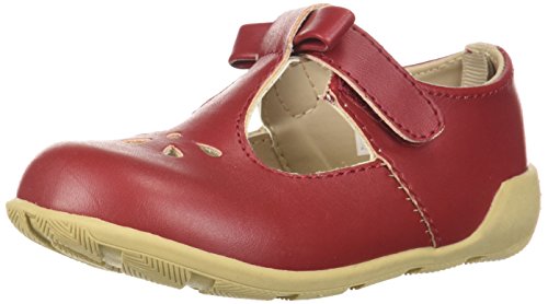 Baby Deer Girls' 0006084 Mary Jane Flat, Red, 8 Child US Toddler