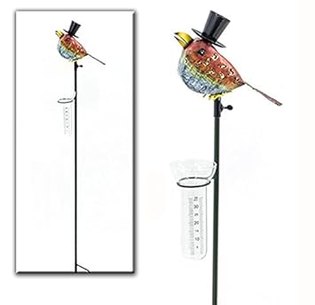 Thermometer Wetterstationen Regenmesser Giesskanne Rostoptik Metall Gartenstecker Gartendeko Von Haus Der Herzen Sombrio Cdl Sc Org Br