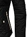 J.LOVNY Womens Lightweight Quilted Warm Zip Jacket/Vest with Pockets S-3XL