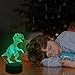 Night Light Dinosaur 7 Colors Change with Remote Control Good Night Light for Nursery or Kids Bedroom by Easuntec (Dinosaur)