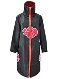 BlueField Cosplay Akatsuki Orochimaru Uchiha Madara Sasuke Itachi Costume Cloak Uniform (Medium)