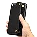 iPhone 8 Plus Card Holder Case iPhone 8 Plus Wallet Case Slim iPhone 8 Plus Folio Leather case cover Shockproof Case with Credit Card Slot Protective Case for iPhone 8 Plus and iPhone 7 Plus (Black)