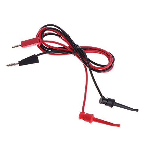 Kangnice 22pcs Multimeter Car Test Accessory Set 4mm Lead Cable Alligator Clips Probe Kit