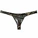 FEESHOW Men's Camouflage G String Thong Bikini Underwear Briefs