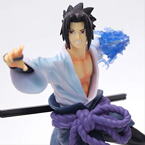 Yangzou-20-Cm-Anime-Naruto-Figurita-Chidori-Uchiha-Sasuke-Figura-Batalla-Ver-Decoracin-PVC-Recoger-Modelos-Juguetes-Mueca-Regalos-para-Nios