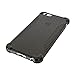 LUVVITT [Clear Grip] Soft Slim Flexible TPU Back Cover Transparent Rubber Case for Apple iPhone 6 / iPhone 6s (4.7) Transparent Black
