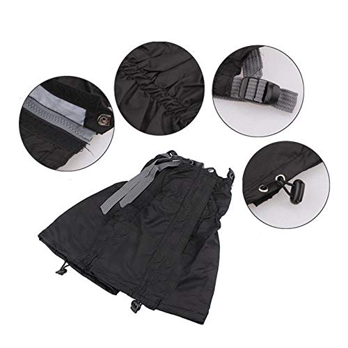 Westspark Waterproof Walking Leg Gaiters, Oxford Fabric Boots Shoes Leg Covers Outdoor Hiking Walking Climbing Mountain Hunting Adult Snow Rainproof Gators Trekking Covers (1 Pair)