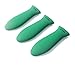 Crucible Cookware Silicone Hot Handle Holders (Large, Green)