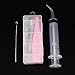 Melleco Lighted Tonsil Stone Remove Tool Pick for Fresh Breath + 1 Cleaning Irrigator Syringe Bad Breath Treatment