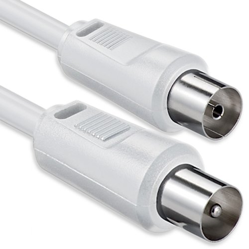 1aTTack Coaxial Connection Cable Antenna Cable Sat Cable F-Connector Coaxial Male to Coaxial Female Double-Shielded / Triple Shielded / Quadruple Shielded / 75 db / 85 db / 100 db / 110 db / 120 db / 125 db
