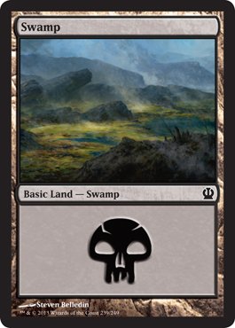 Magic: the Gathering - Swamp (239) - Theros