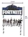 BestBalloons Fortnite Video Game Cake Topper - 7 inch Fortnite Birthday Cake Topper and Video Game Party Supplies