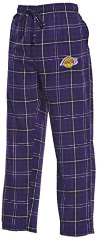 Concepts Sport Los Angeles LA Lakers NBA Men's Plaid Pajama Lounge Pants