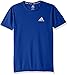 adidas Big Boys' Climalite Short Sleeve Tee, Collegiate Royal, Small/8