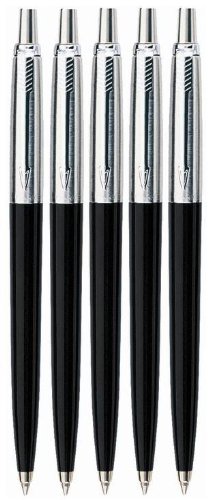 PARKER 5 x JOTTER BALLPOINT BLACK