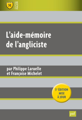 L' aide-mémoire de l'angliciste