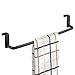 mDesign Over the Cabinet Kitchen Dish Towel Bar Holder - 14