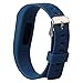 Doestyle Replacement Band for Fitbit Flex, Silicone Watchband Style Buckle for Fitbit Flex, Colorful Design with Adjustable Metal Clasp, Prevent Tracker Falling Off, Pack of 3 Black+Royal+Navy